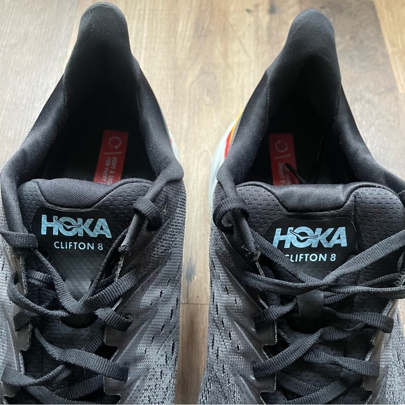 Hoka Clifton 8 Gray Running Shoes
Men's Size 11.5 D - Picture 10 of 16